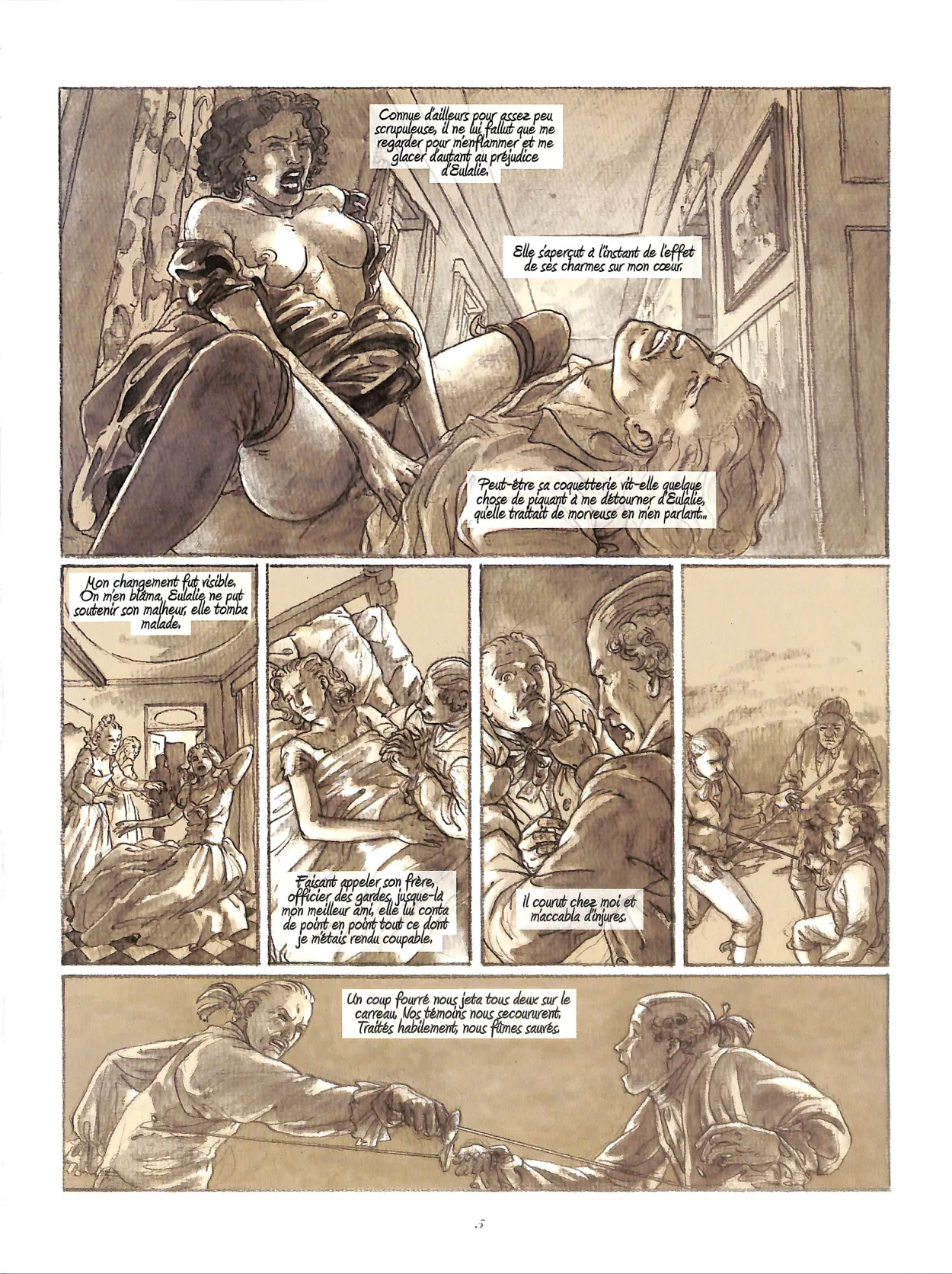 Les Aphrodites: T03 - Eulalie Dans Le Manège page 6 full