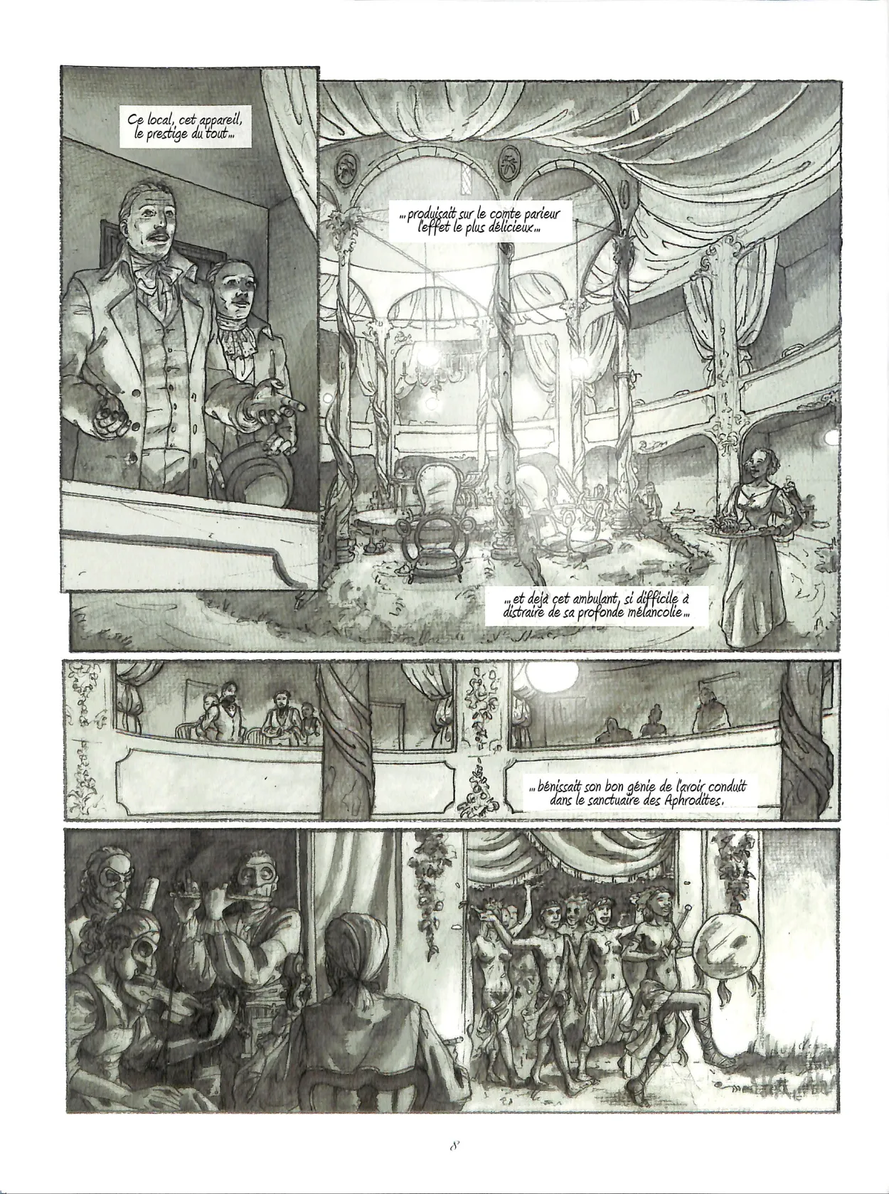 Les Aphrodites: T03 - Eulalie Dans Le Manège page 9 full