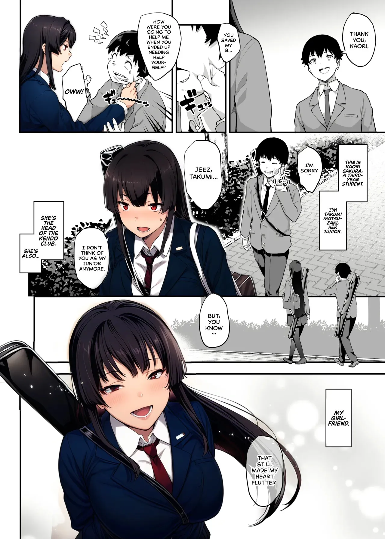 My Childhood Crush, the Fierce and Beautiful Kendo Club Captain, Would Never Fall for a Fuckboy page 3 full