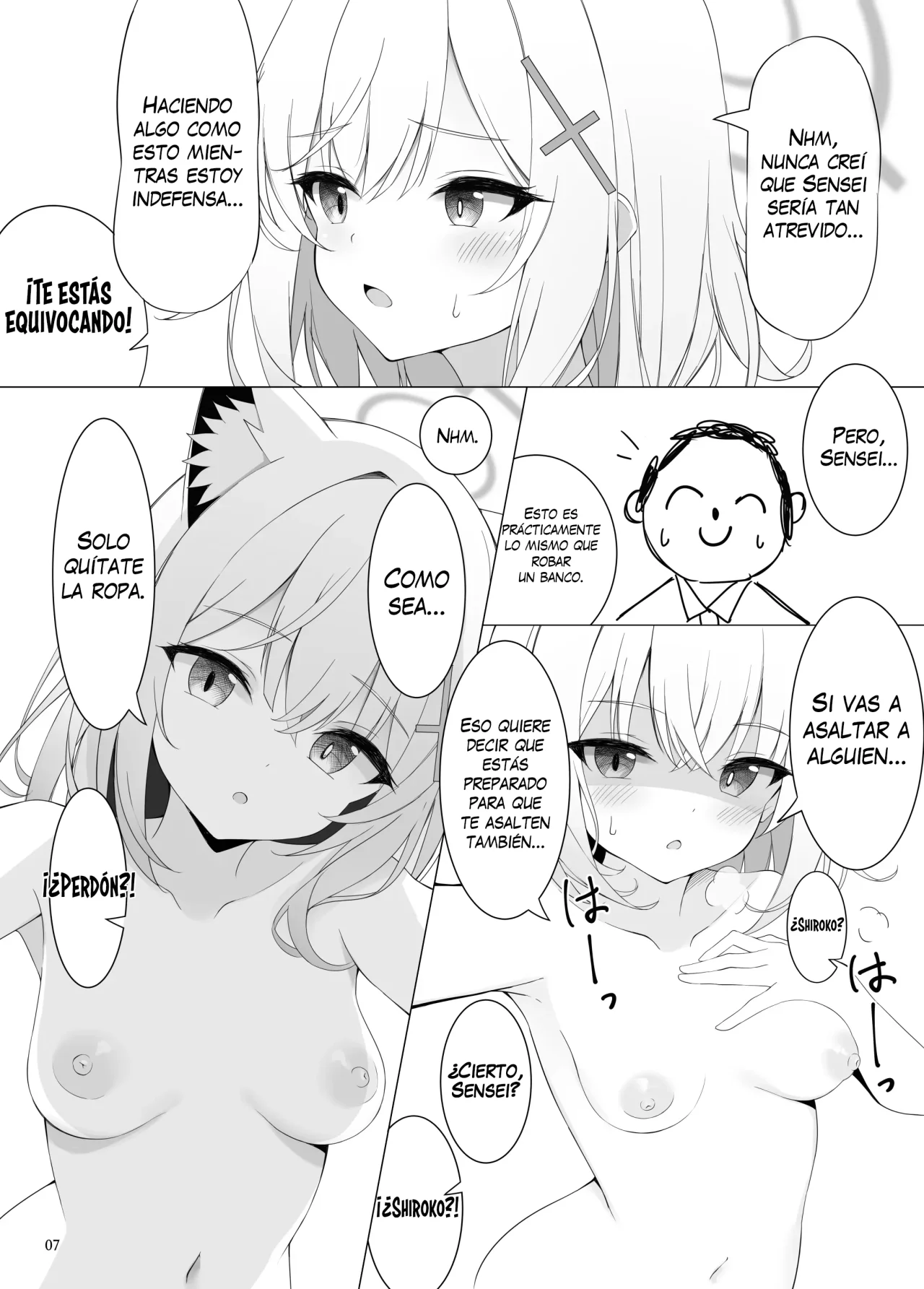 N, Watashi to mo Ecchi na Koto o Yarubeki｜NHM, Quiero que hagamos cosas sucias juntos page 7 full