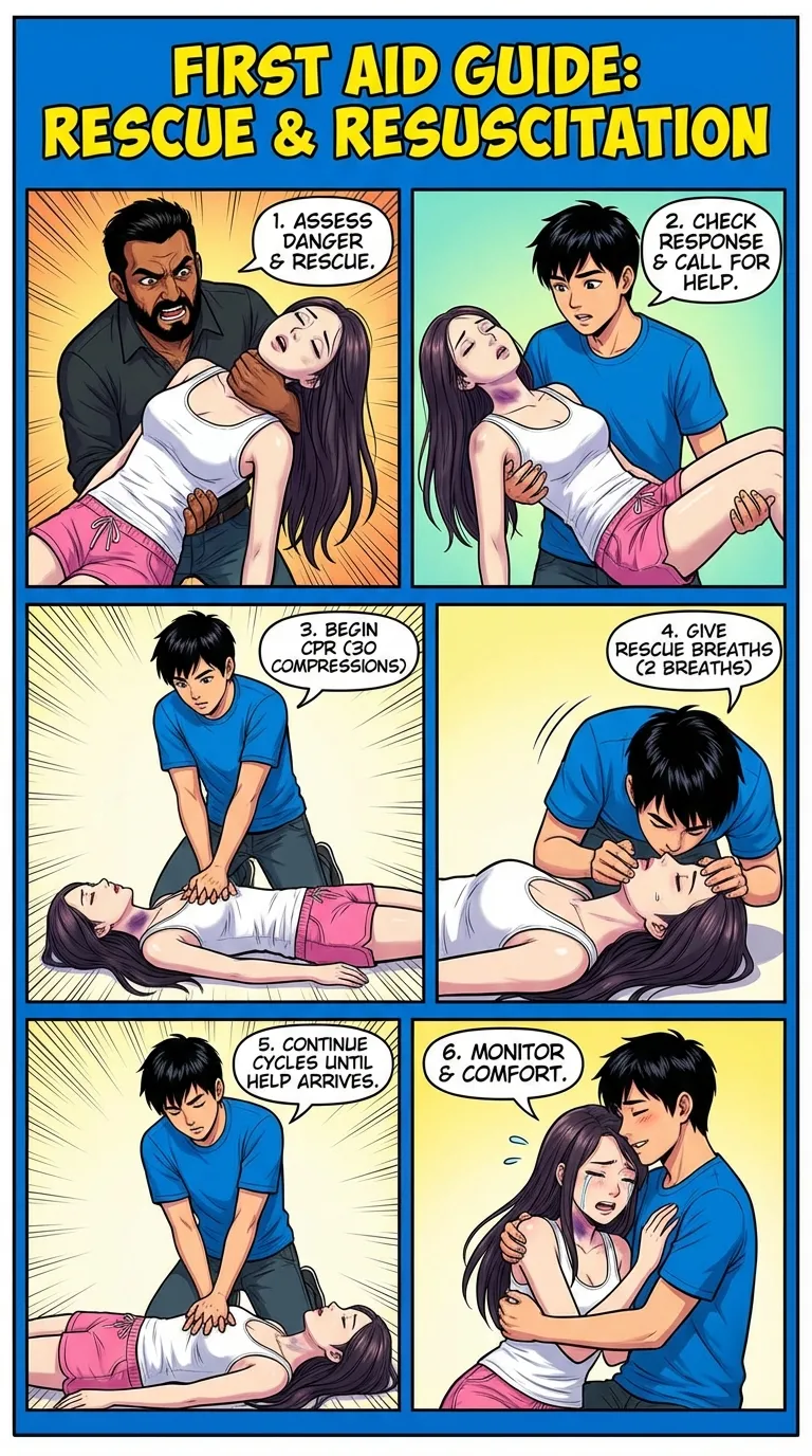 Safety Poster 3: Chokehold Victim page 10 full