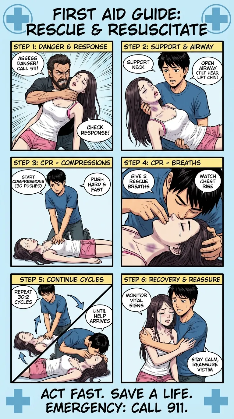 Safety Poster 3: Chokehold Victim page 2 full