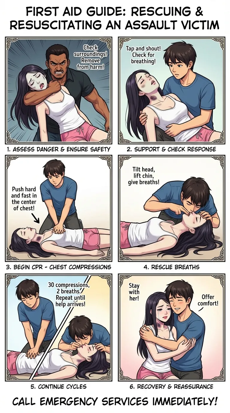 Safety Poster 3: Chokehold Victim page 3 full