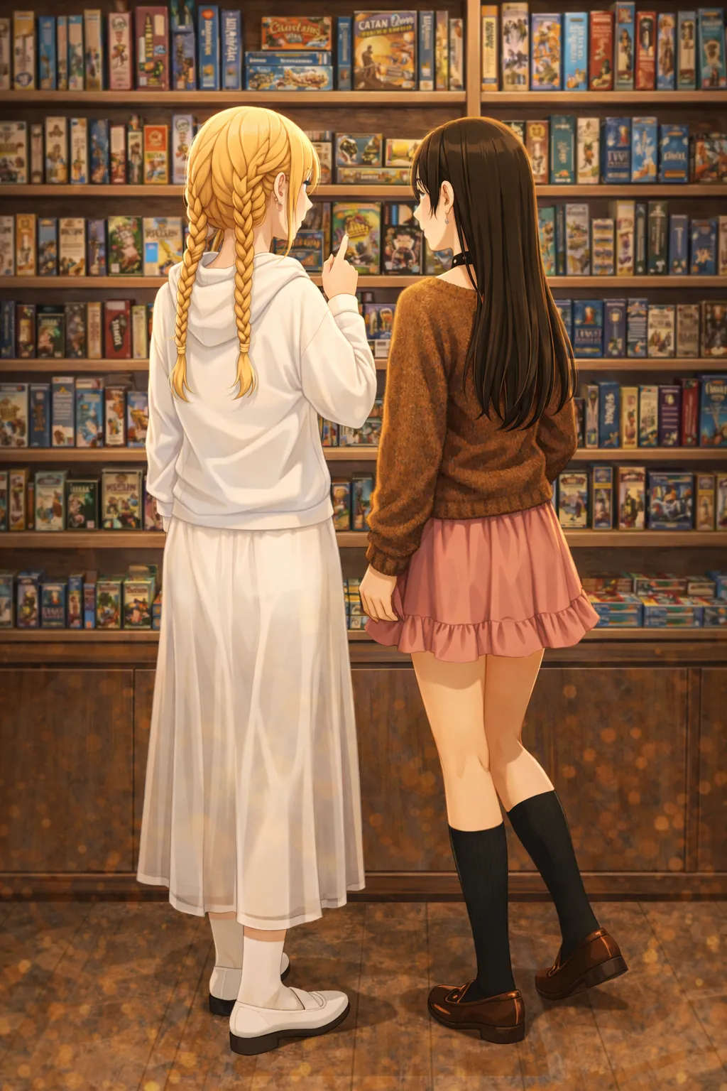 Bella and Emma Board Game Cafe Date page 1 full