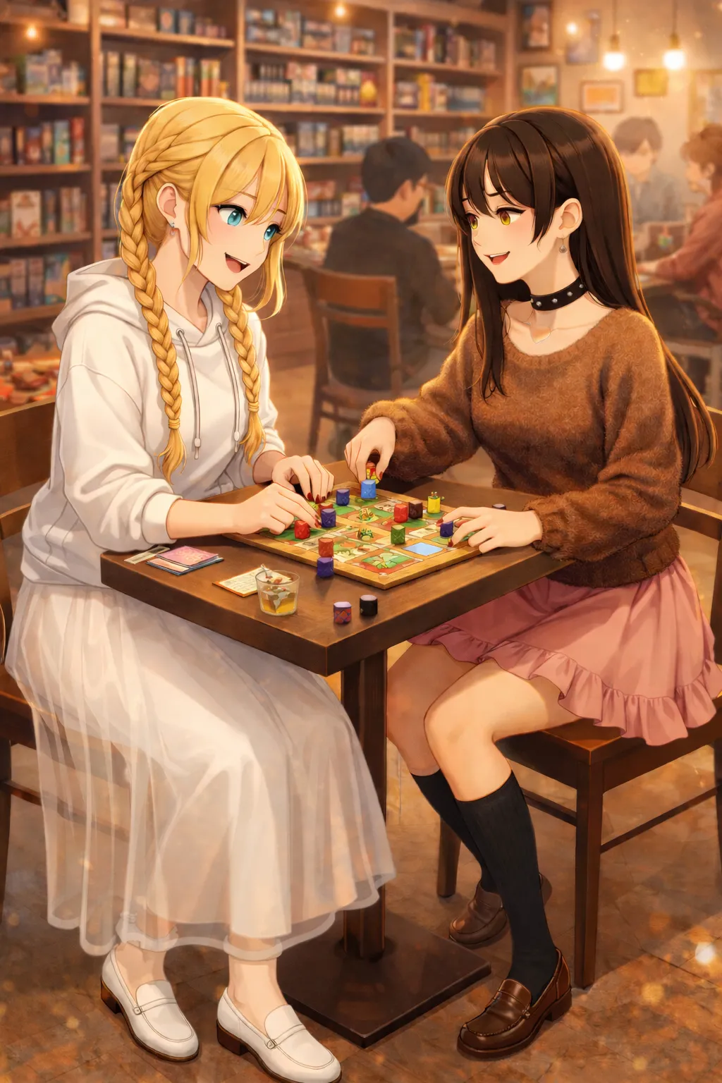 Bella and Emma Board Game Cafe Date page 3 full
