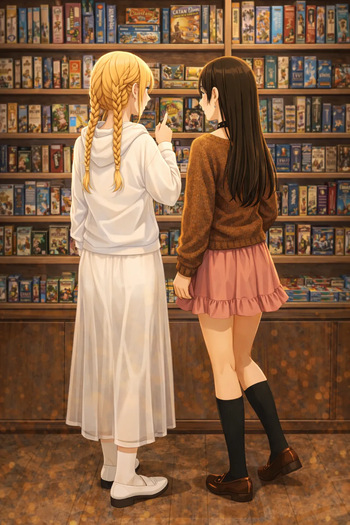 Bella and Emma Board Game Cafe Date cover