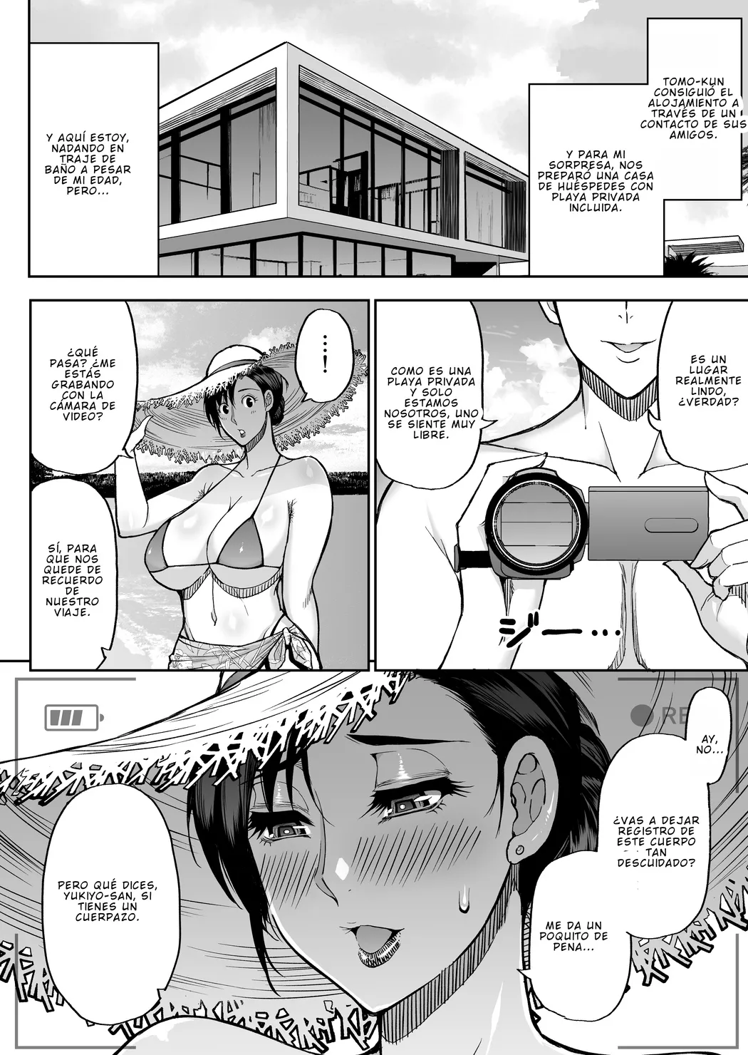 Yukiyo Tojo, 37 años. Sexo al aire libre y filmado en una playa en pleno verano. No puedo negarme a nada de lo que diga mi sobrino. page 3 full