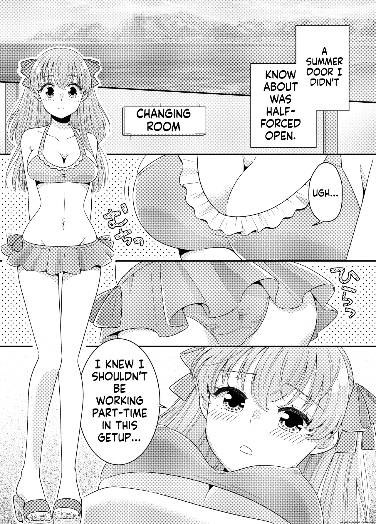Umi no Ie ni wa Kiken ga Ippai Class no Ano Ko no Oppai Porori page 6 full