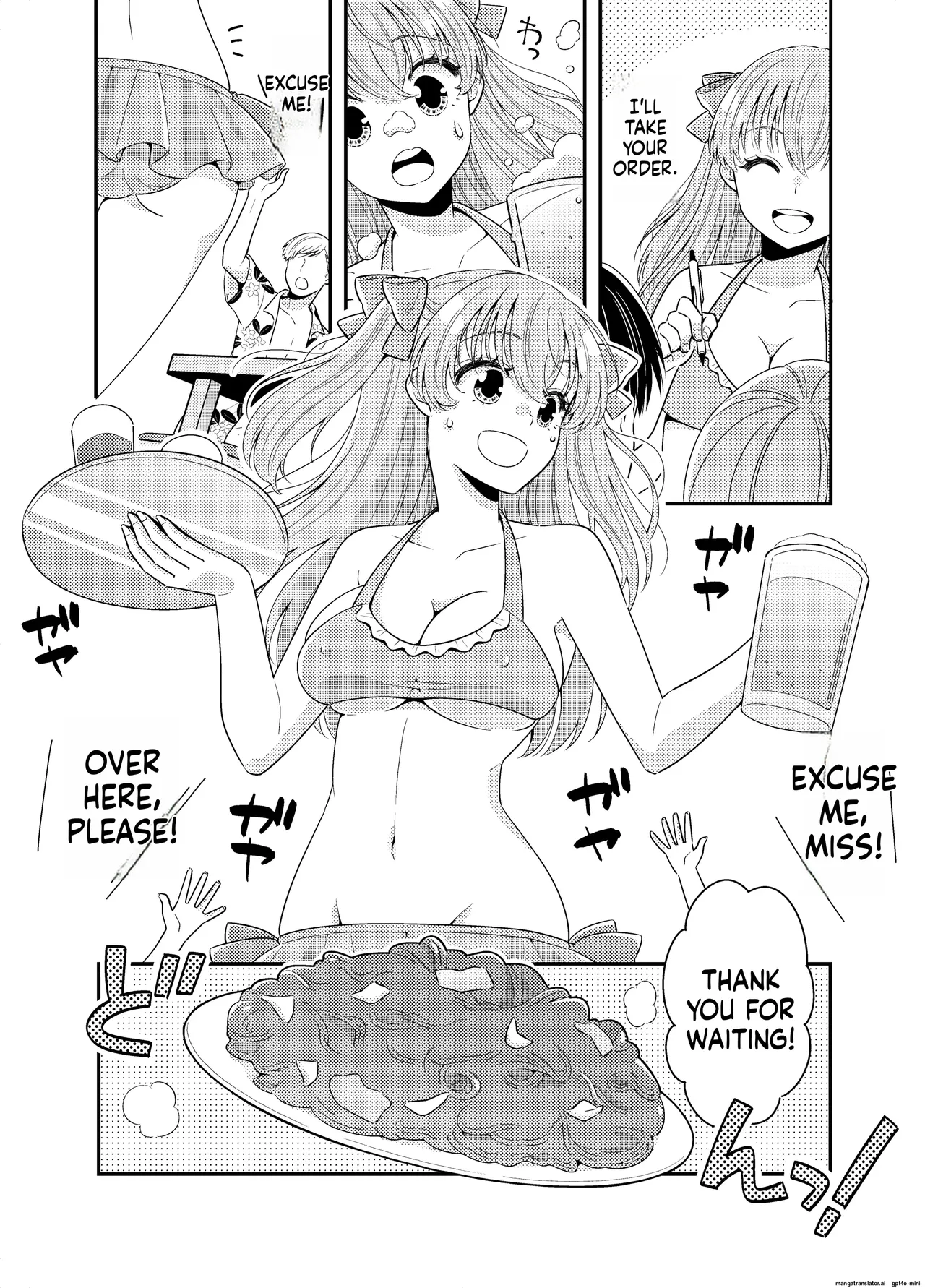 Umi no Ie ni wa Kiken ga Ippai Class no Ano Ko no Oppai Porori page 8 full