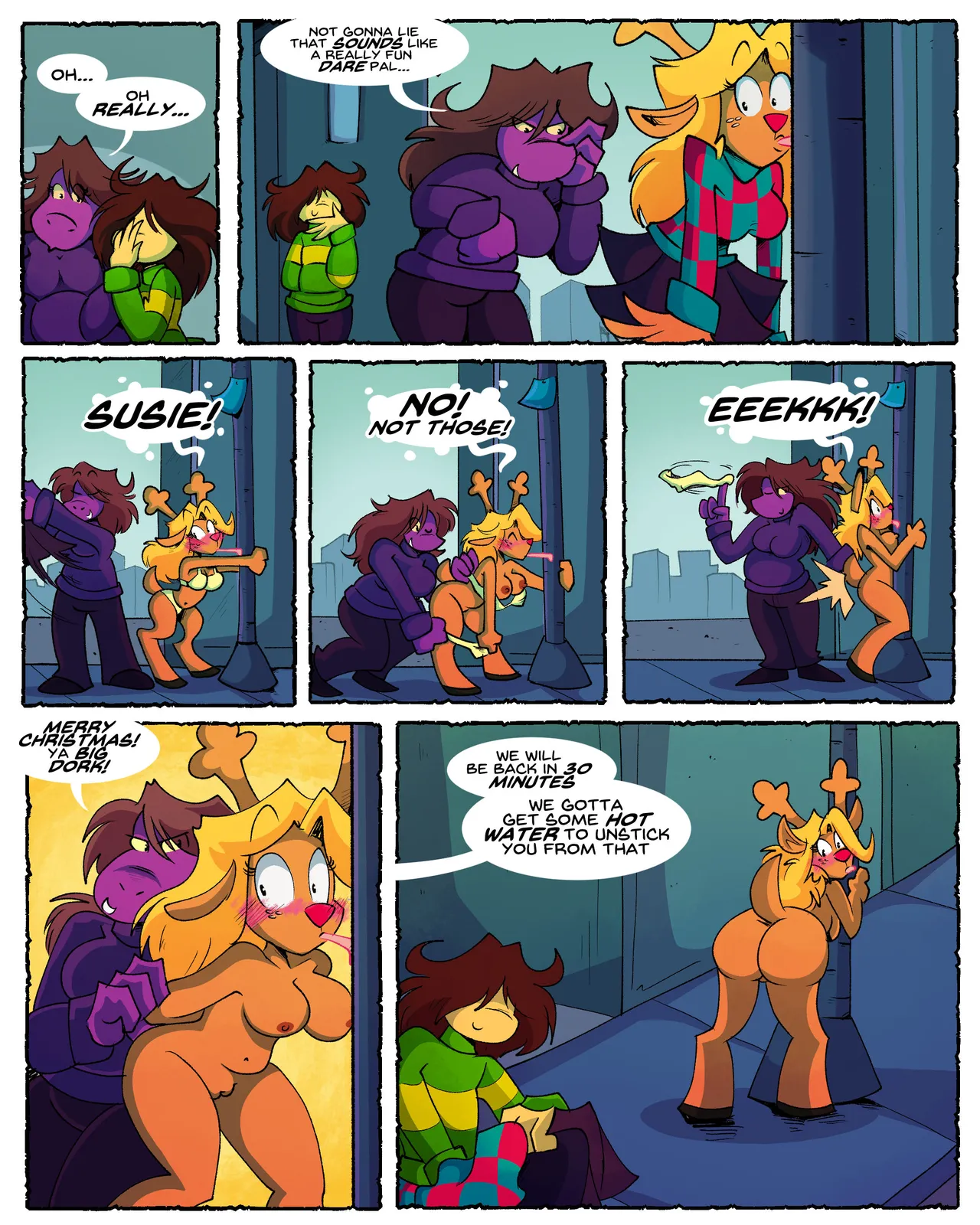 Happy Nude Deer page 2 full