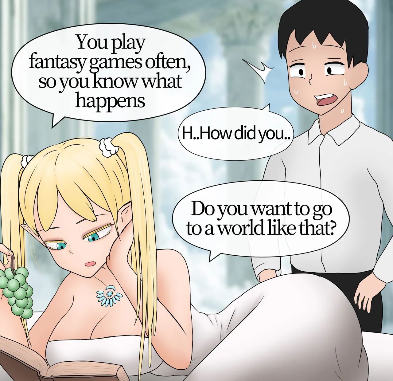 Low level tentacle girl is too good at... 1-18 page 10 full