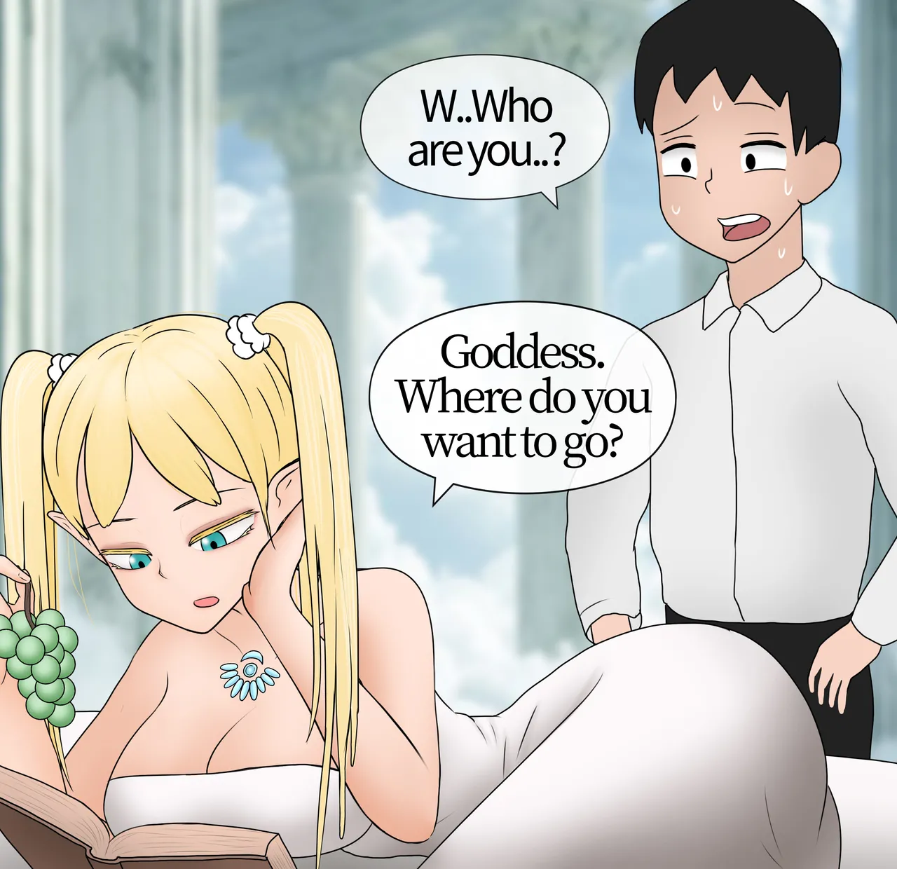 Low level tentacle girl is too good at... 1-18 page 6 full