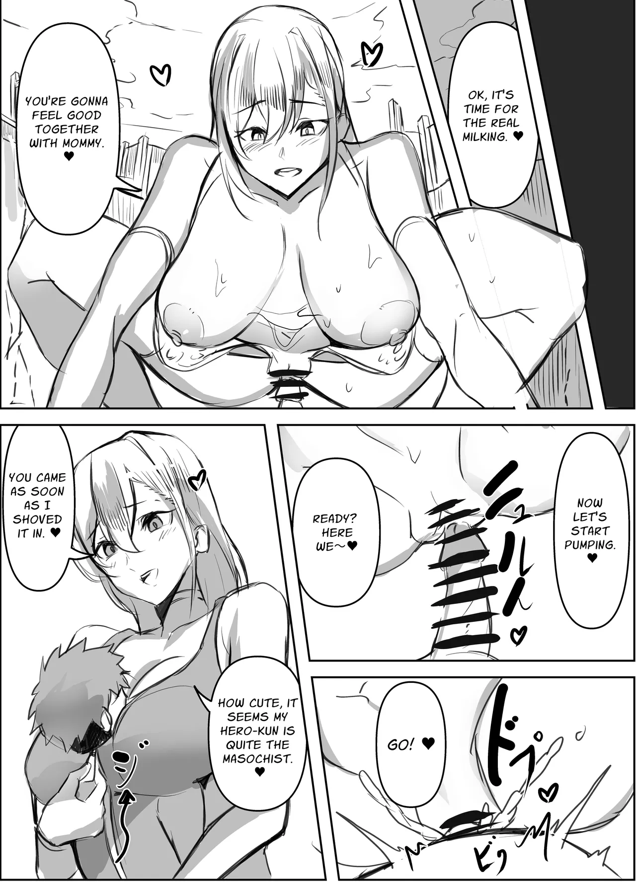 Body-Tight Cumsucking Mama Monster page 7 full