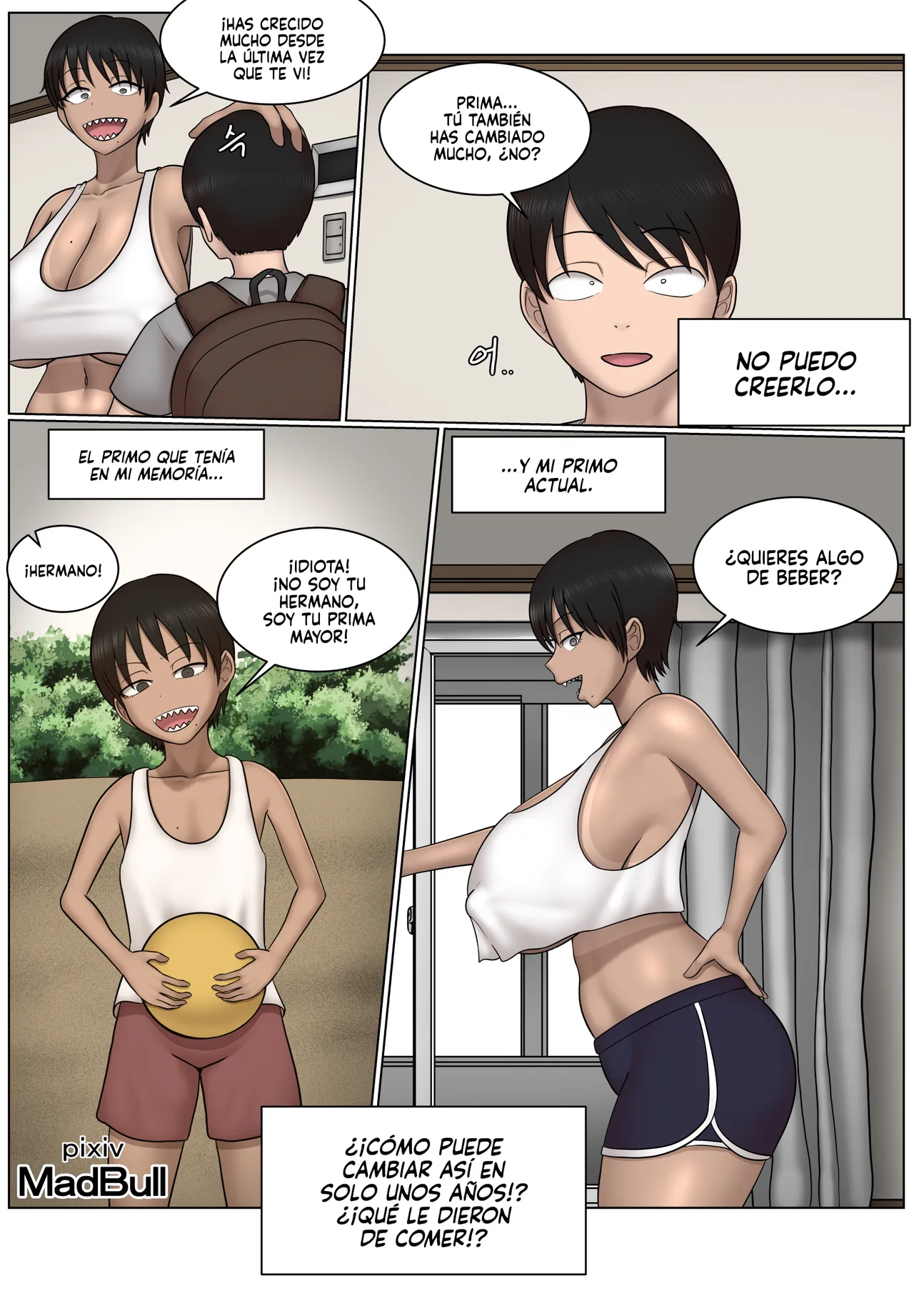 Visitando mi Primo Quien era una Tomboy page 2 full