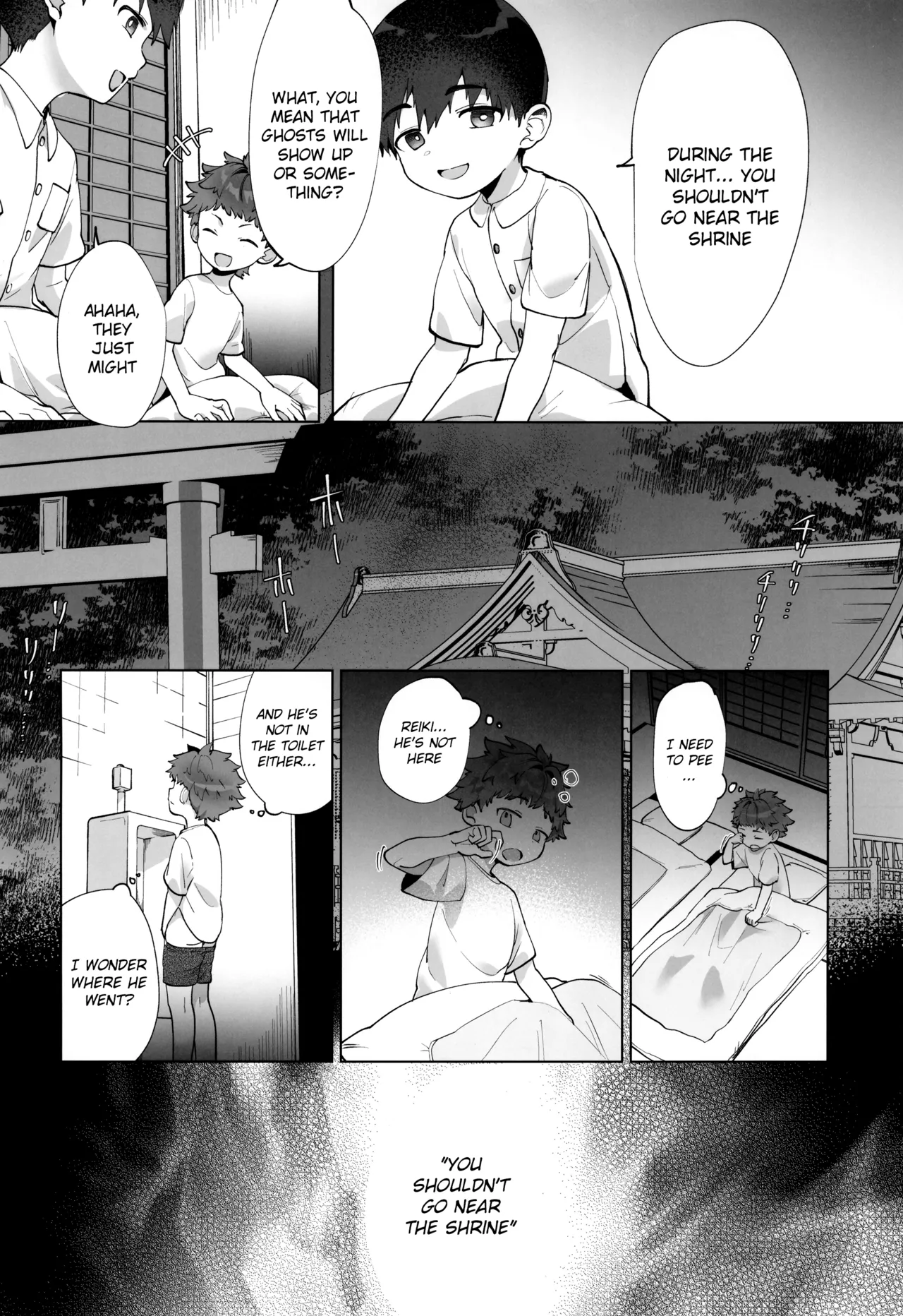Reiki-kun no Himitsu ~Tomodachi ga Yonayona Yuurei to XXX Shiteta Ken~ | Reiki-kun's Secret ~How My Friend Kept Having XXX with Ghosts Night After Night~ page 8 full