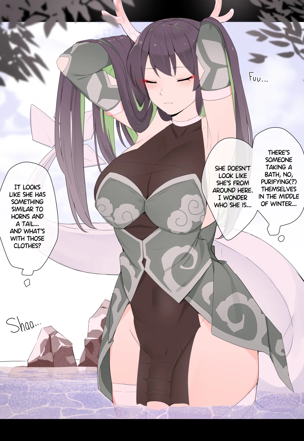 Snatched Up by a Dragon God page 1 full