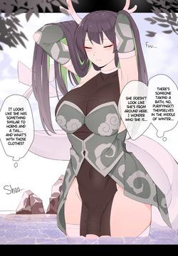 Snatched Up by a Dragon God