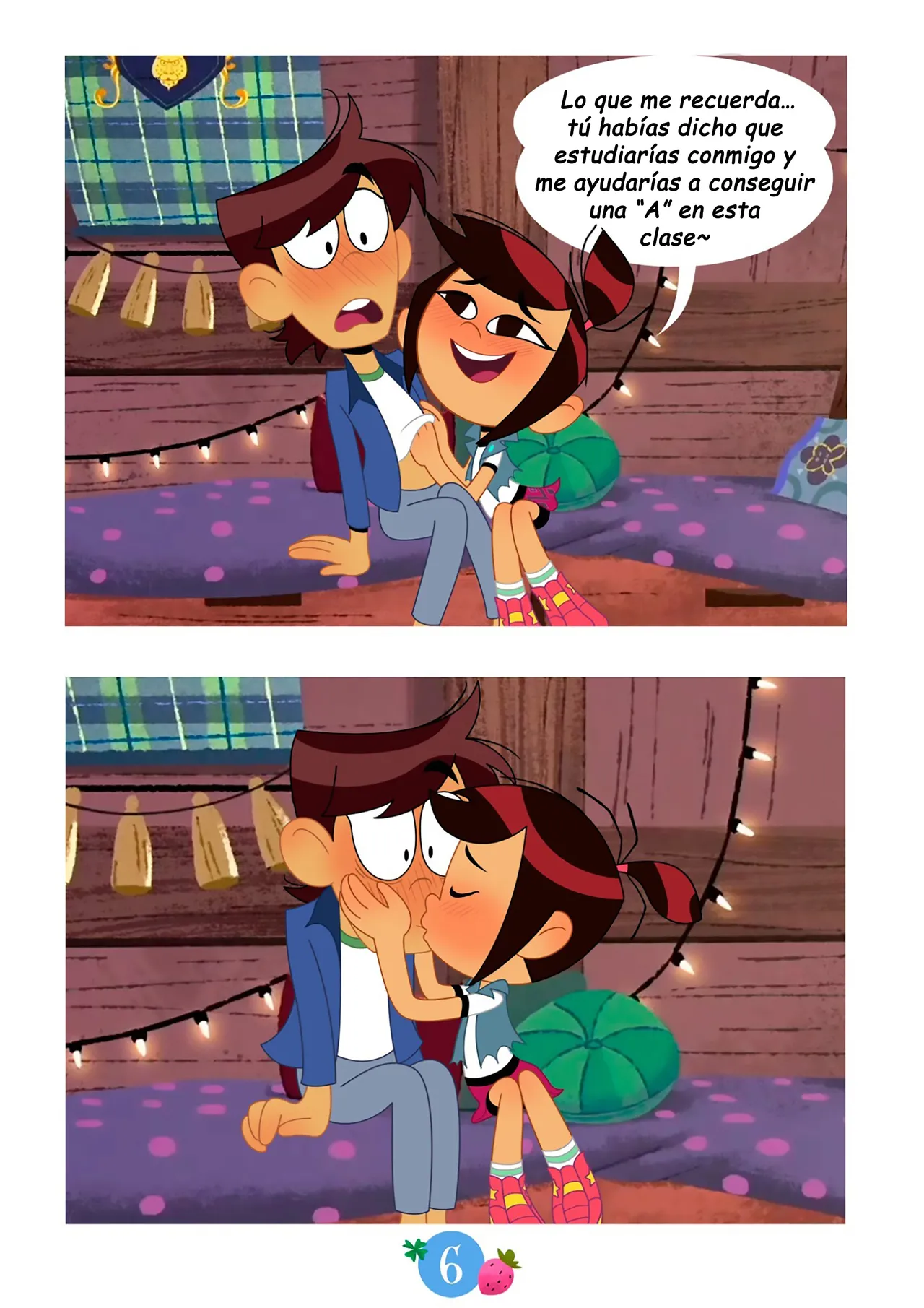 Molly &amp; Ollie en "Estudiándonos" page 6 full
