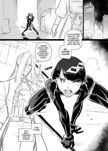 Aoi, the vampire slayer part 1 cover