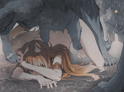 Spice and Wolf Bestiality