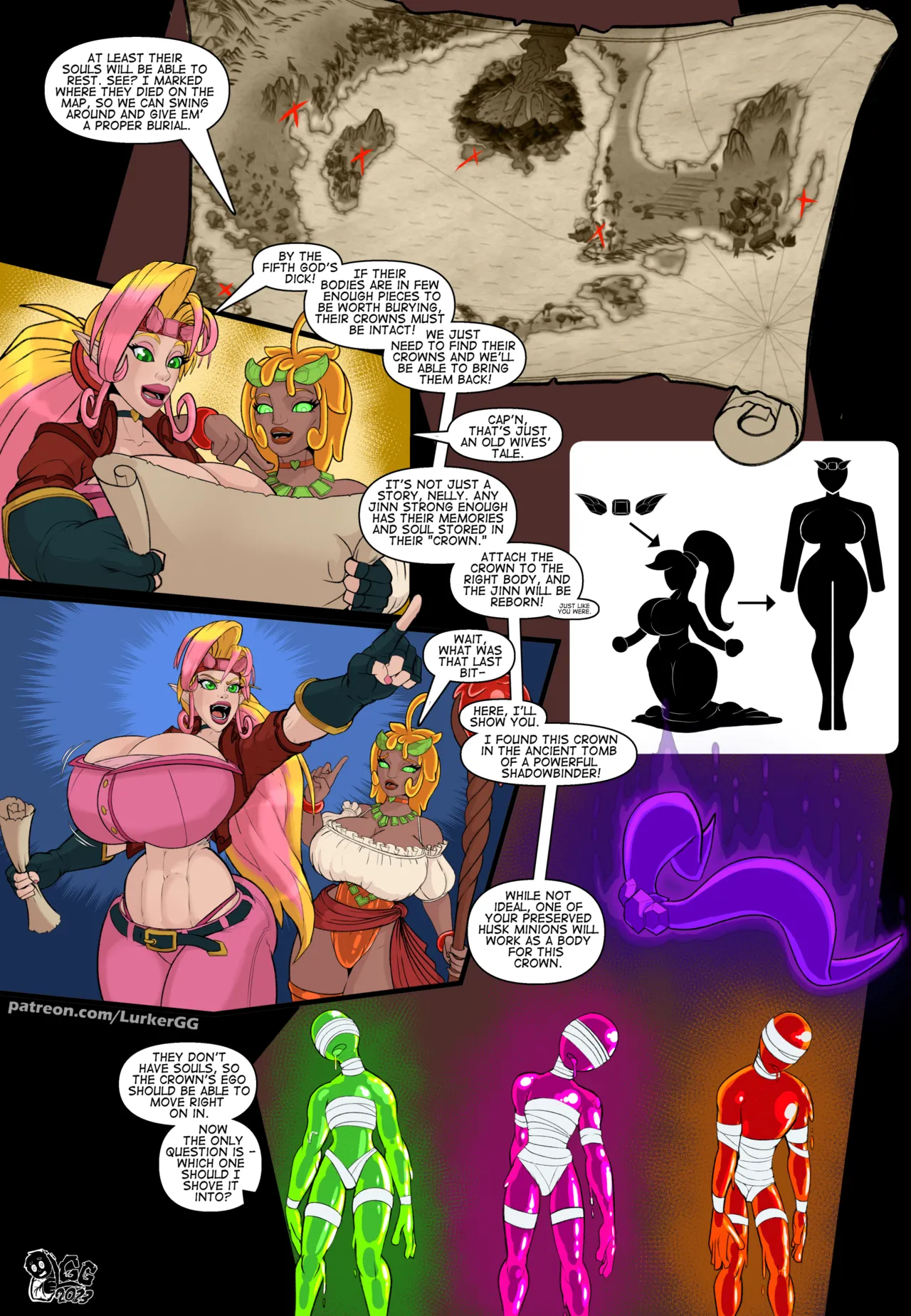 Growth Adventure; Marauding Marids Part 1 through 8 page 2 full