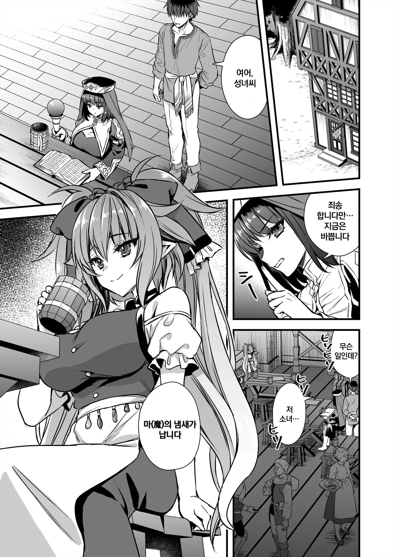 Isekai Elf Hatsujou no Magan 8 ~Succubus Netori Hen~ | 이세계 엘프 발정의 마안 8 ~서큐버스 NTL 편~ page 6 full