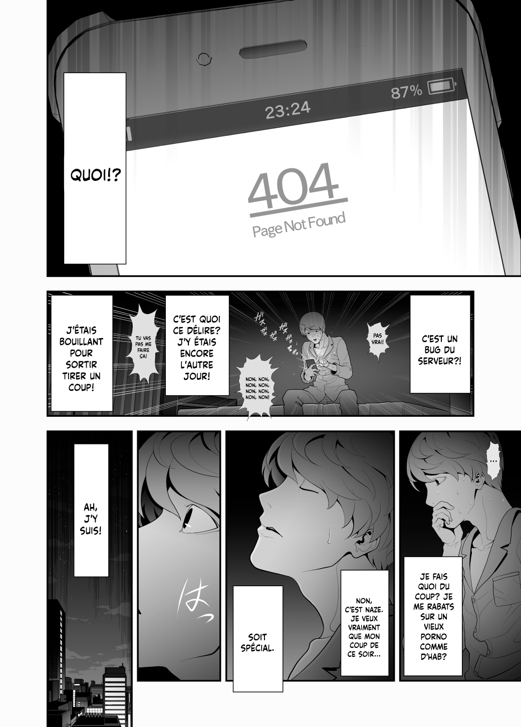Josouko Hatten-kei <<Donki Okujou Hen>> | Rencontre avec un travesti ≪Sur le toit du Don Quijote≫ page 4 full