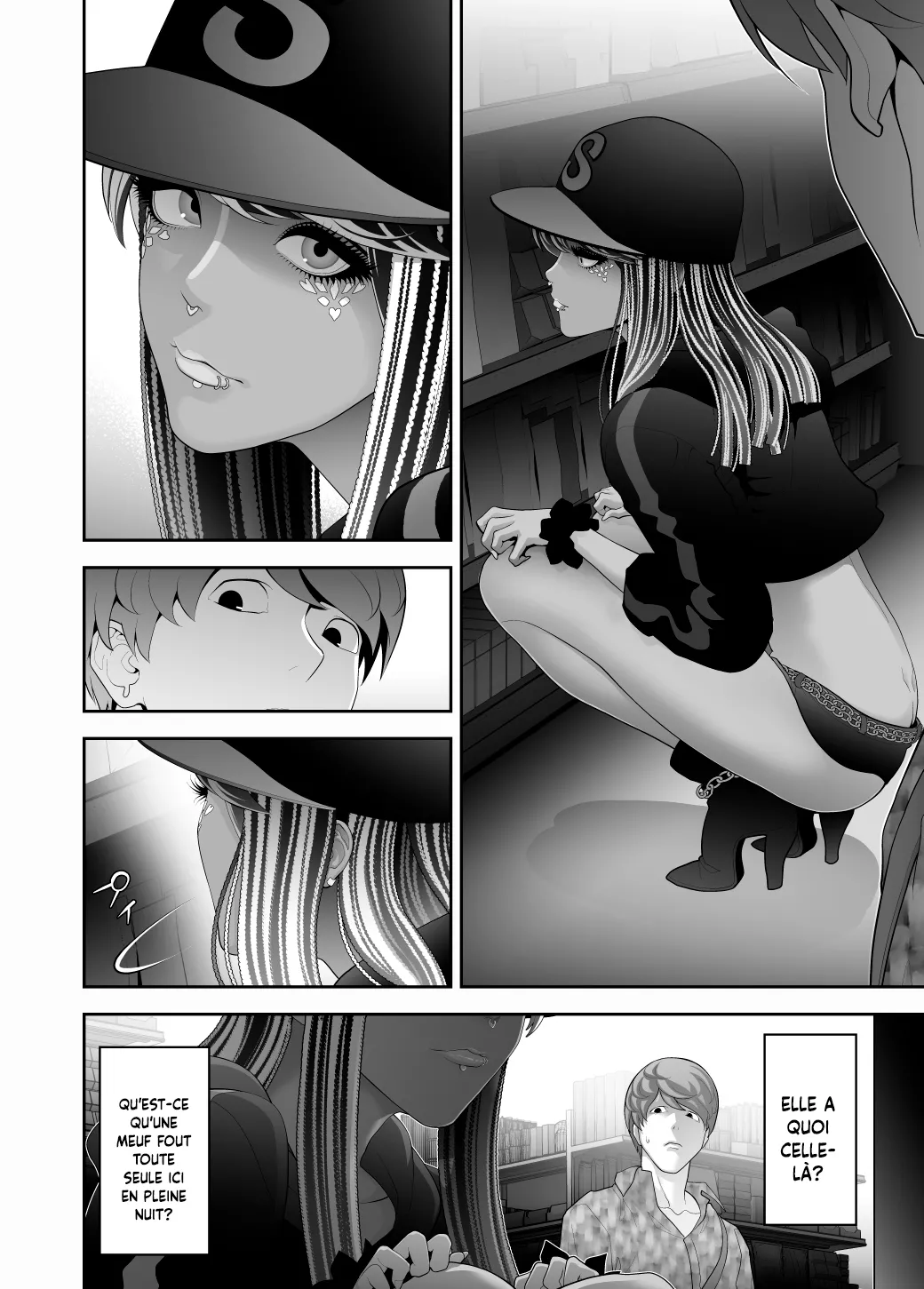 Josouko Hatten-kei <<Donki Okujou Hen>> | Rencontre avec un travesti ≪Sur le toit du Don Quijote≫ page 6 full