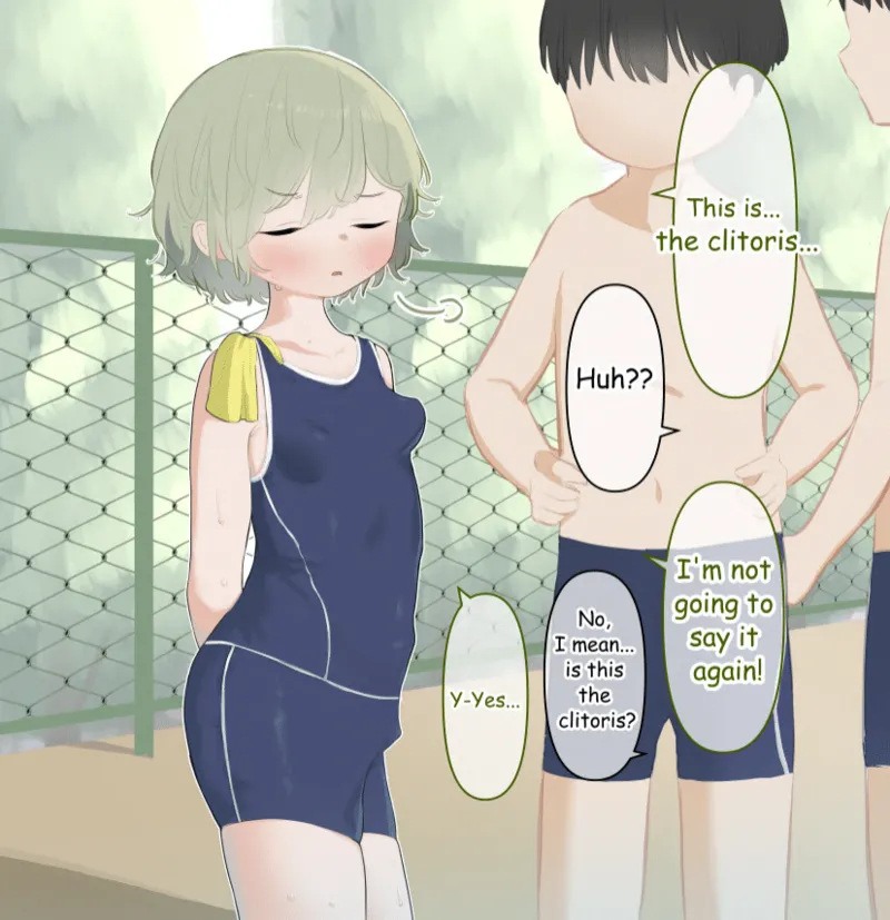 Clit ga Oukii Koto ga Suiei no Jugyou de Barechatta Onnanoko I Girl with large clit page 6 full