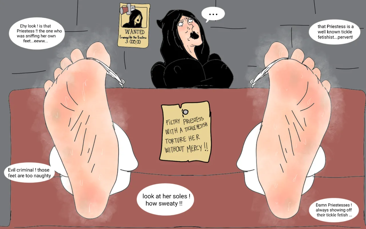Wanted- Priestess humiliation page 5 full