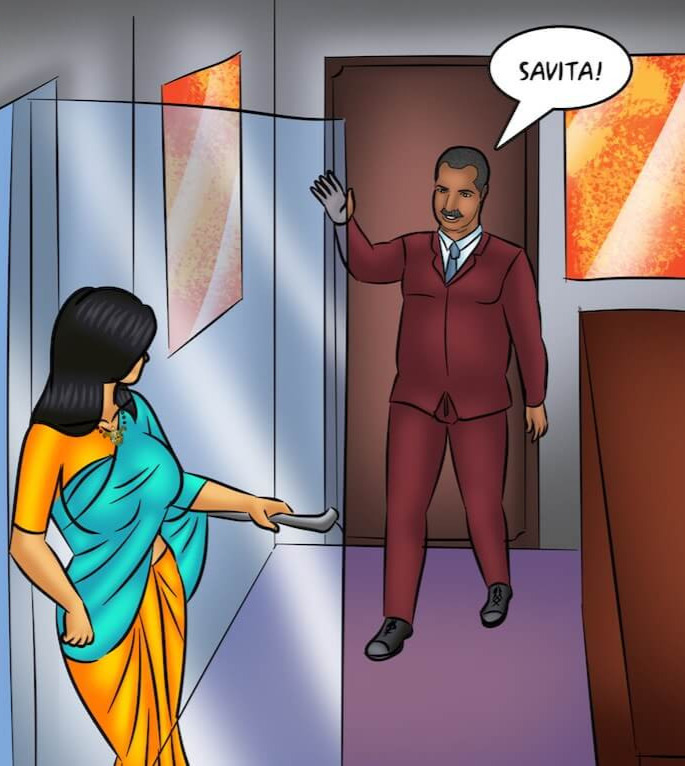 Savita Bhabhi Episode 104 Cover Girl page 4 full