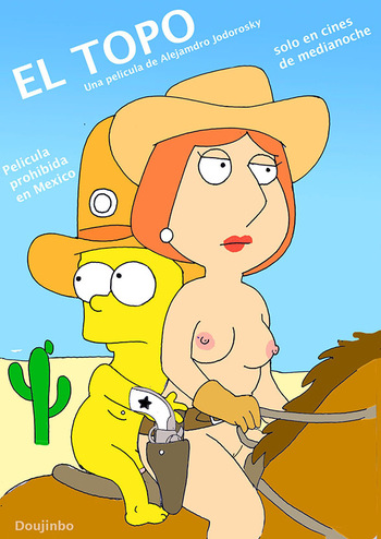 The Simpsons x Family Guy - EL TOPO Alejandro Jodorosky cover