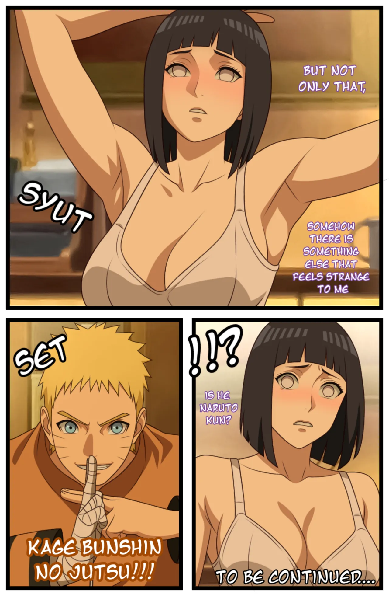 Hinata Hyuga KUNOICHI HUNTER COMICS REMAKE PART 1 page 6 full