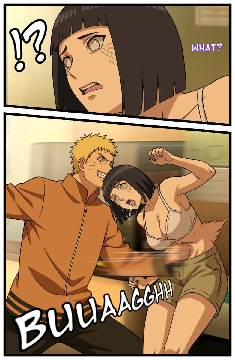 Hinata Hyuga KUNOICHI HUNTER COMICS REMAKE PART 1 page 8 full