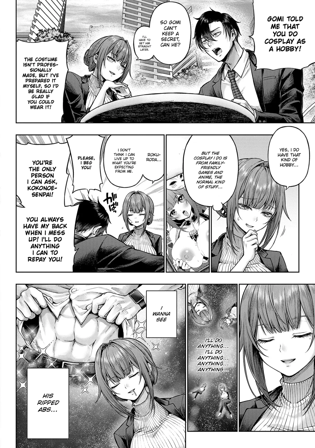 Kokonoe-senpai! Kore Kite kudasai! Zenpen | Please Wear This, Kokonoe-senpai! Part 1 page 4 full