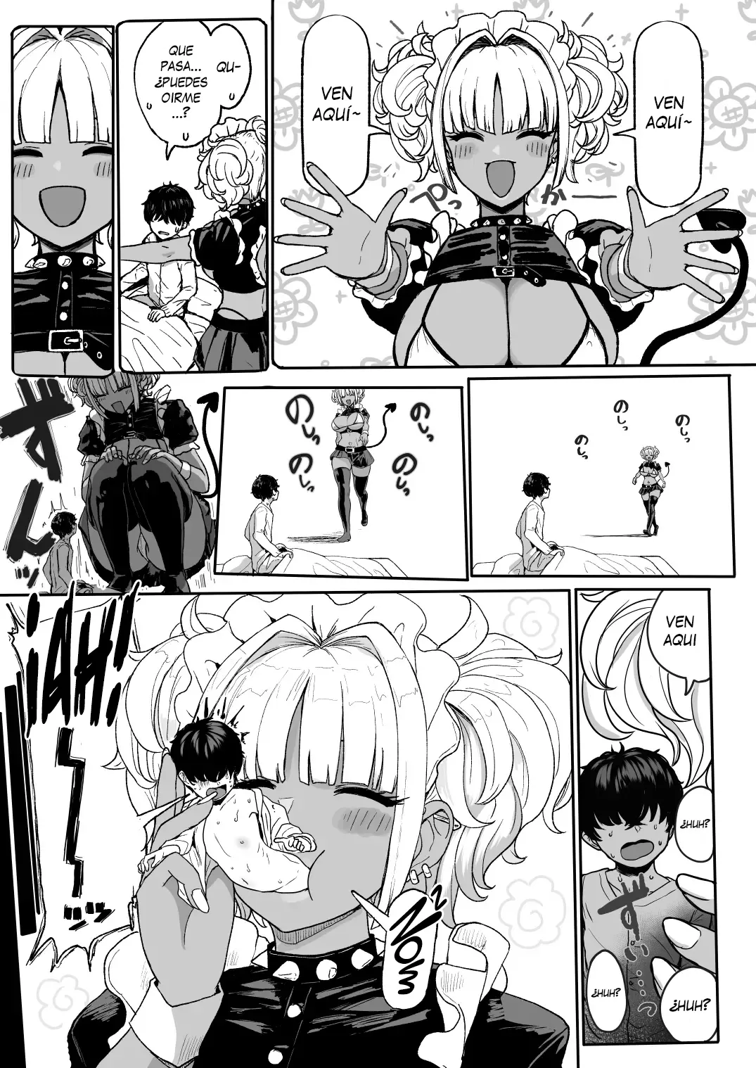 La maid gyaru bronceada sucubo que devora a su maestro 4 page 2 full