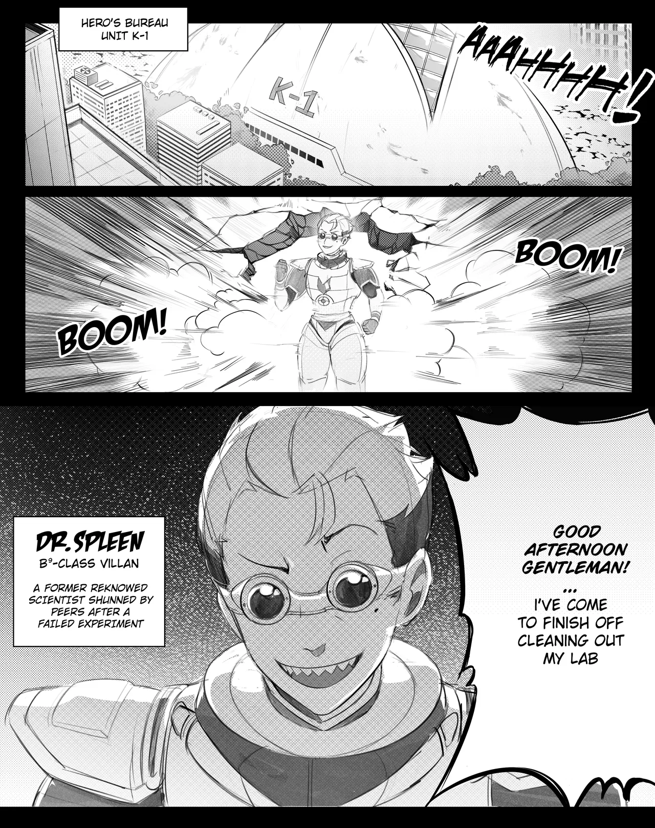 To be a Hero ch.1 + ch.2 page 2 full