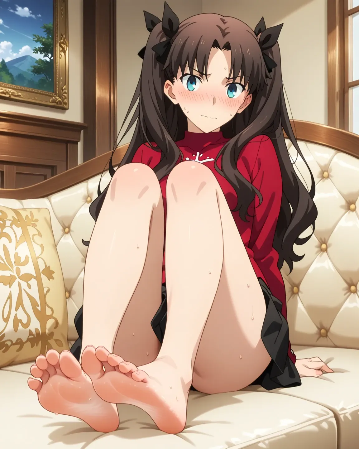 Rin Tohsaka bare feet page 5 full