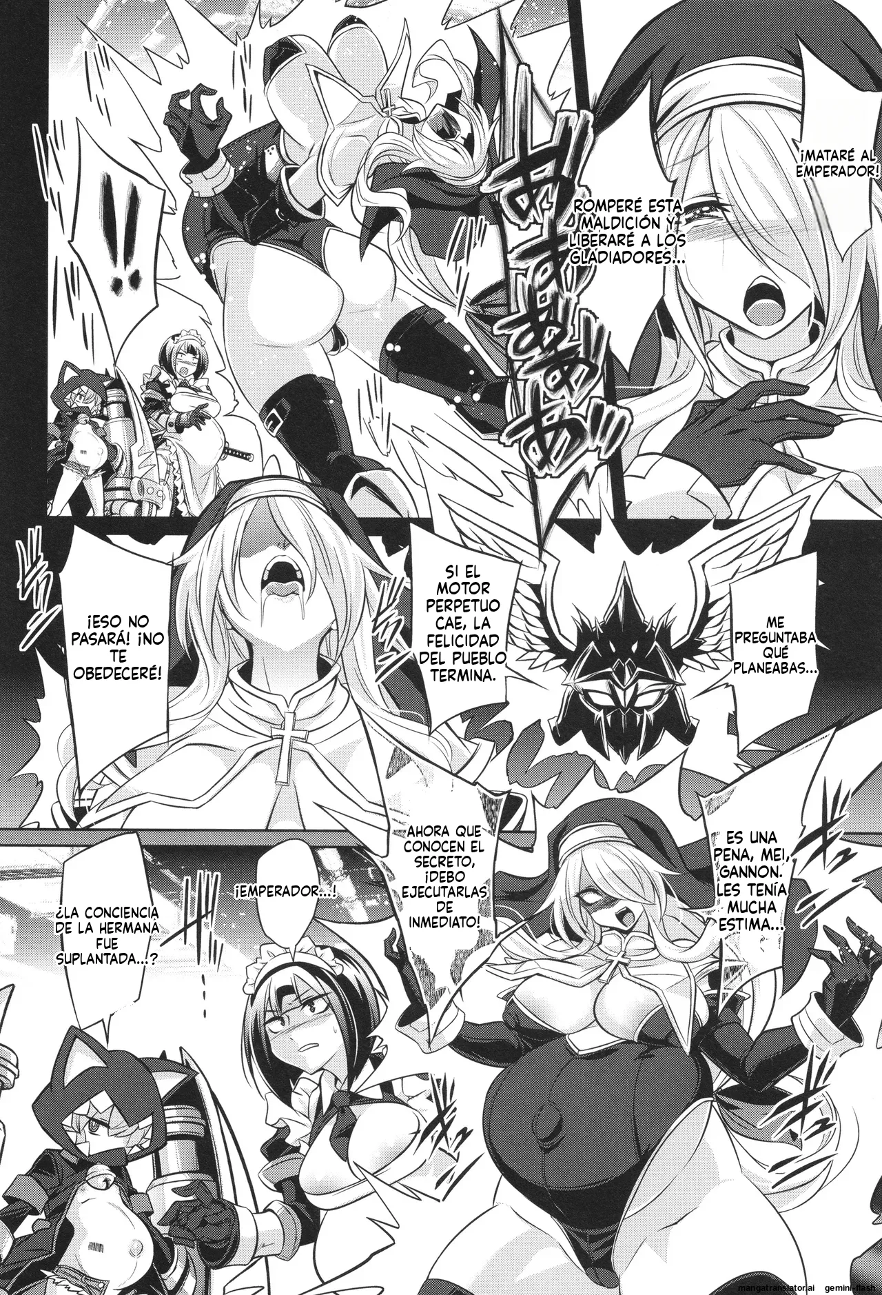 Battle Ninpu ~100-man-nin no Slaves~   Battle Pregnants 6  MTL page 9 full