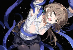 【cl-_-lo】【AI Generated】触手凌辱もの（没ネタ）