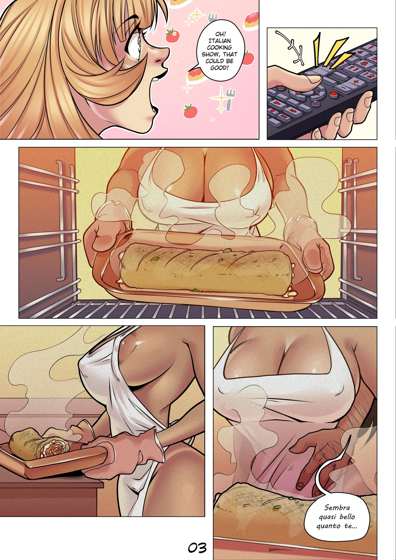 Lady Valiant Naughty Side Story - One Hour in Italy page 3 full