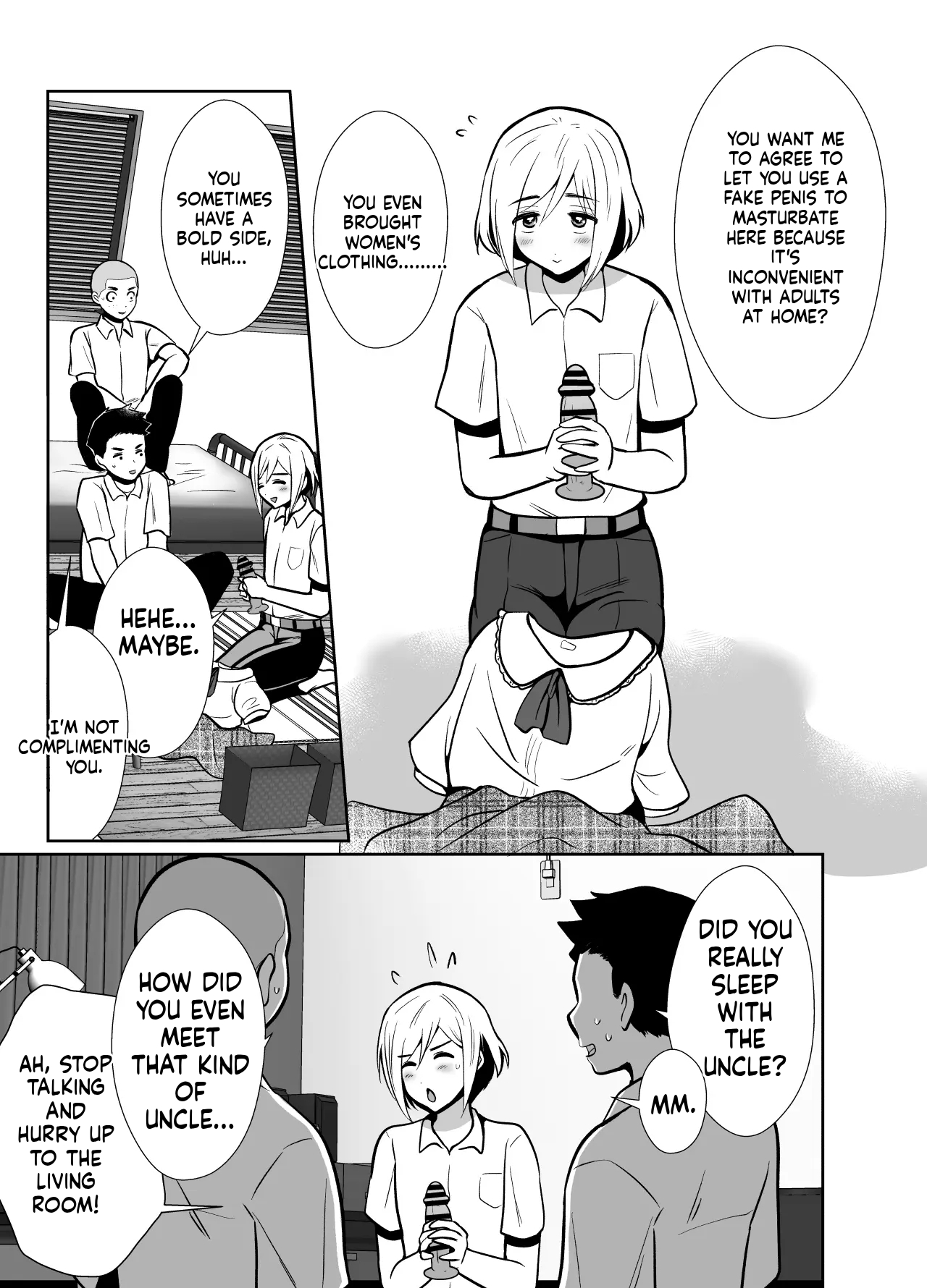 The Journey of a Sexually Naive Virgin Boy to Becoming a Horny Transgender Girl 2 page 8 full