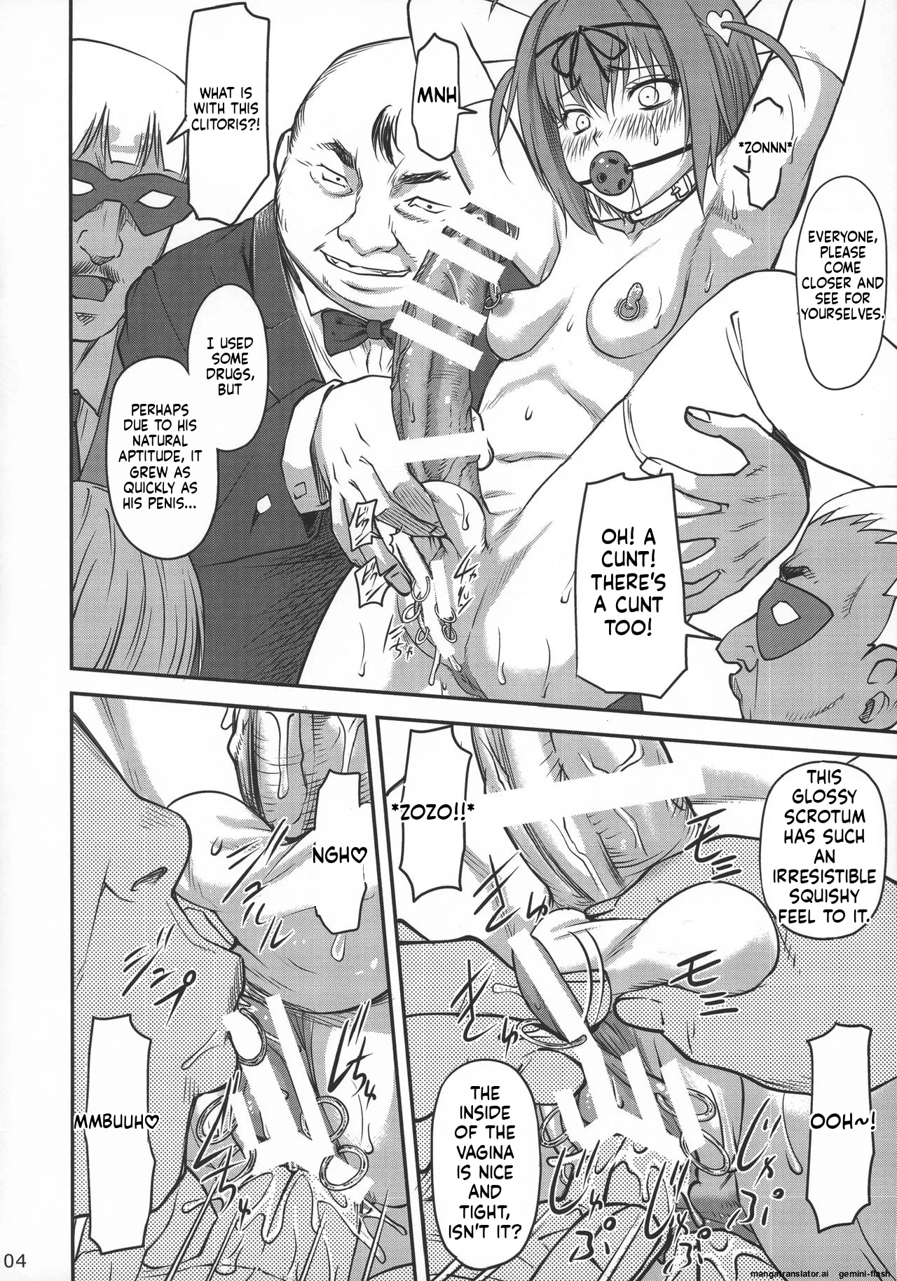 INDEXGIRLS 10 Futanari Seito Kaichou Amazing SM Show page 6 full