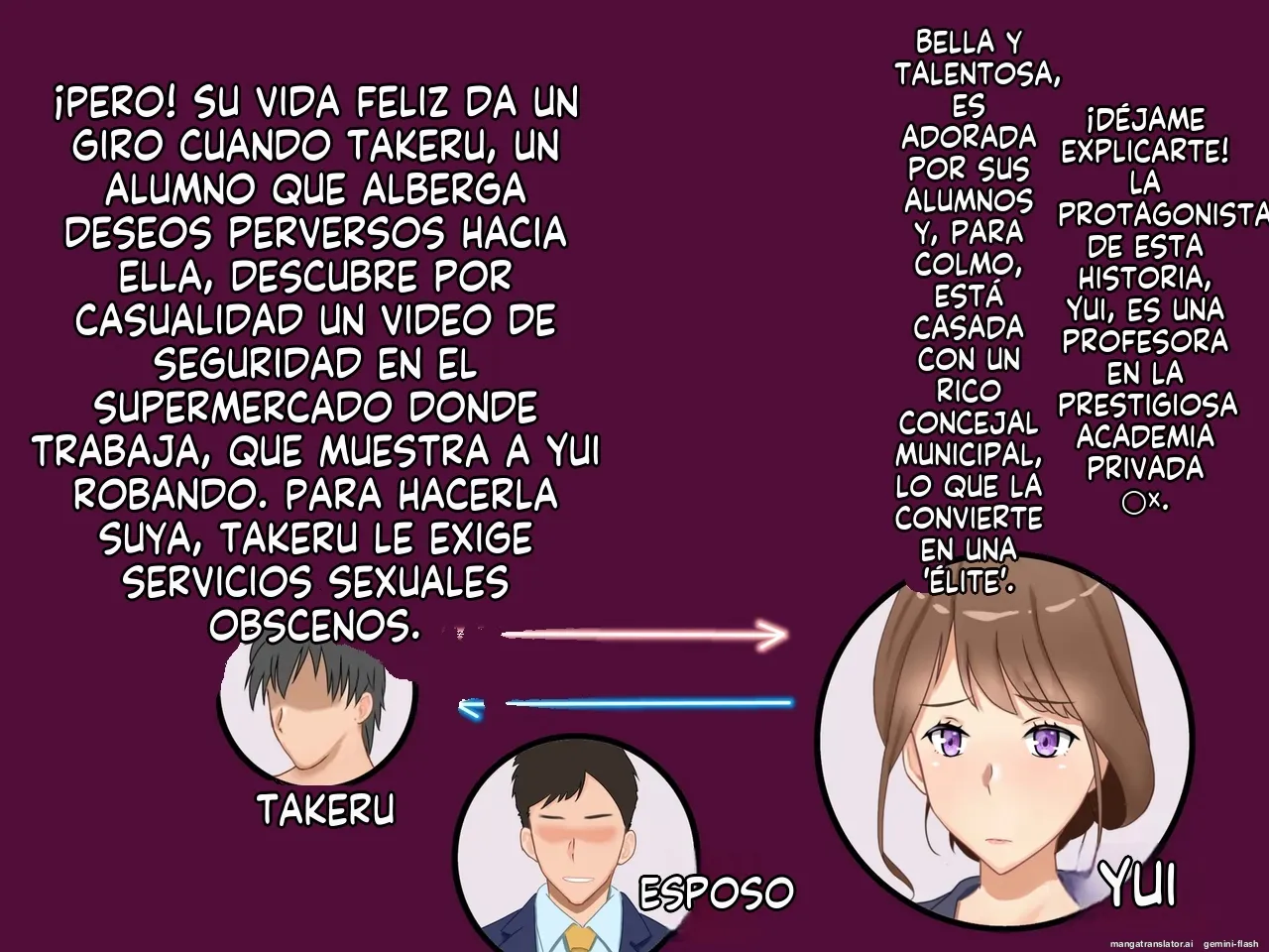 Daikirai na Seito ni Netorarete Haramasareta Kyonyuu Hitozuma Kyoushi  MTL page 2 full