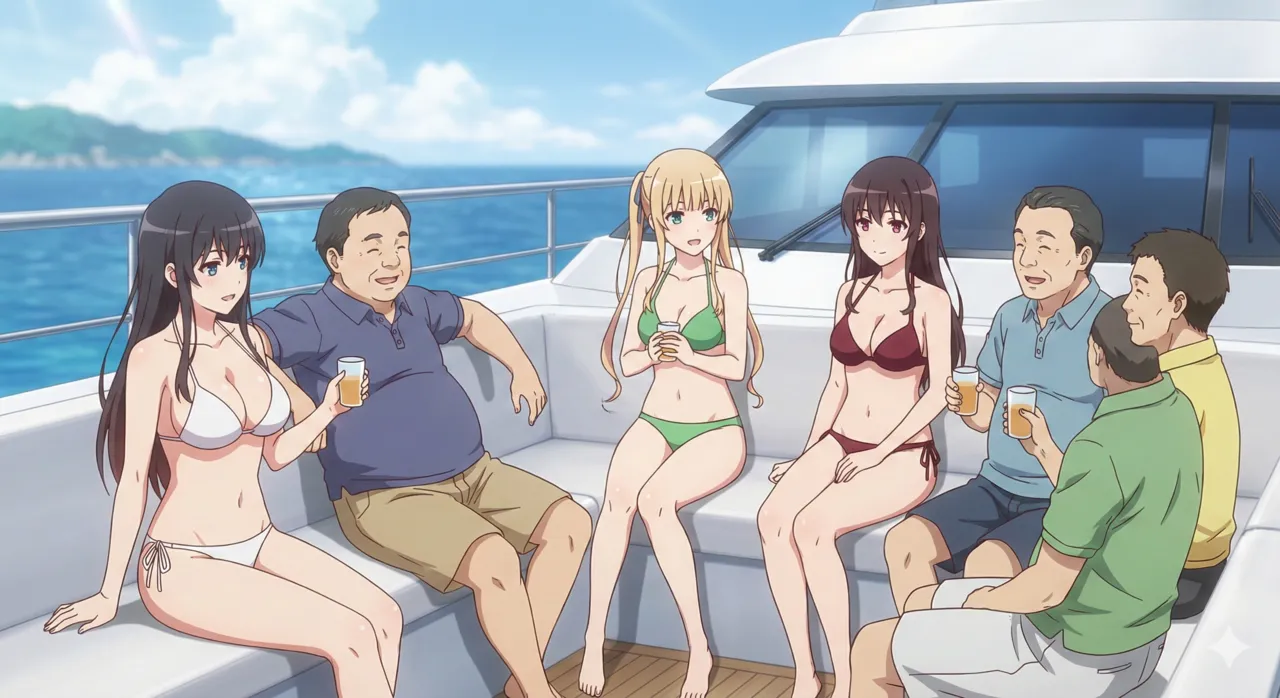 Saekano Ecchi: Utaha, Eriri &amp; Megumi with the Fat Leader page 5 full