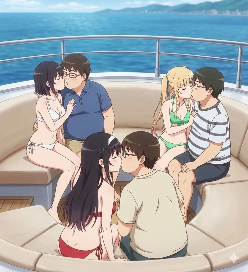 Saekano Ecchi: Utaha, Eriri &amp; Megumi with the Fat Leader page 6 full