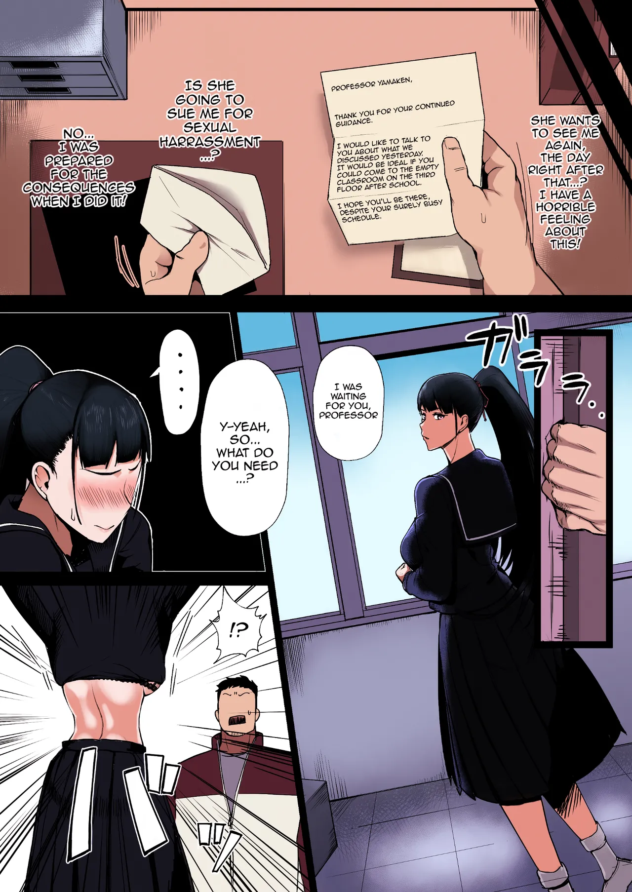 Kimajime na Yuutousei wa, Sensei dake no Mesu ni Naritai. - A serious honor student wants to be the teacher's only female. | The Uptight Model Student Wants To Become The Teachers Bitch page 8 full