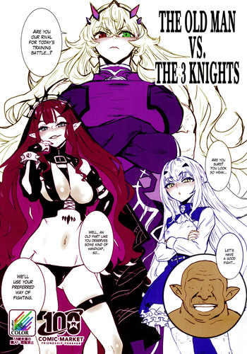 Oji-san vs San-Kishi   The Old Man vs The 3 Knights cover