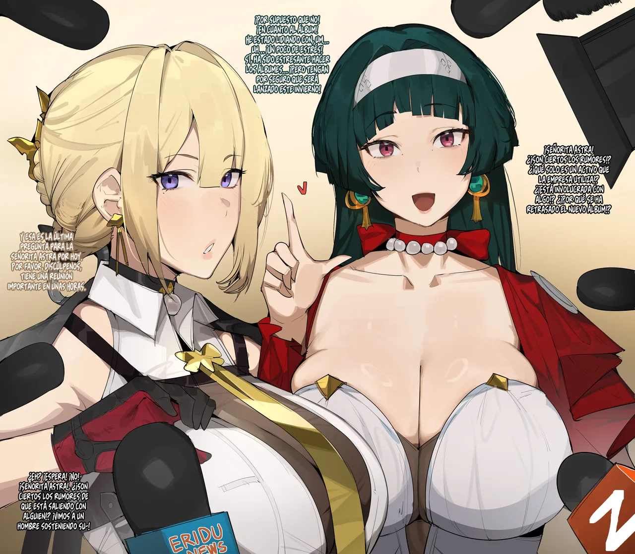 Astra y Evelyn + 1 pg. extra page 1 full