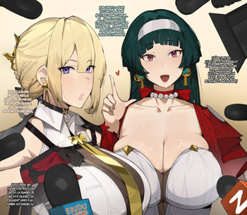 Astra y Evelyn + 1 pg. extra cover